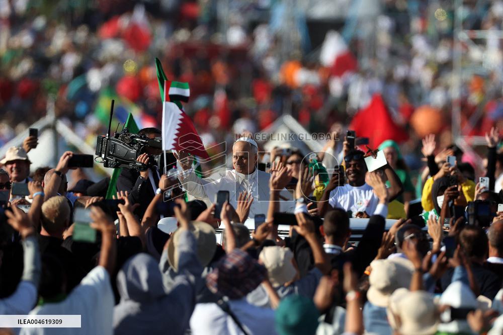 Pope Leo XIV Leads Mass For Youth Jubilee - Rome