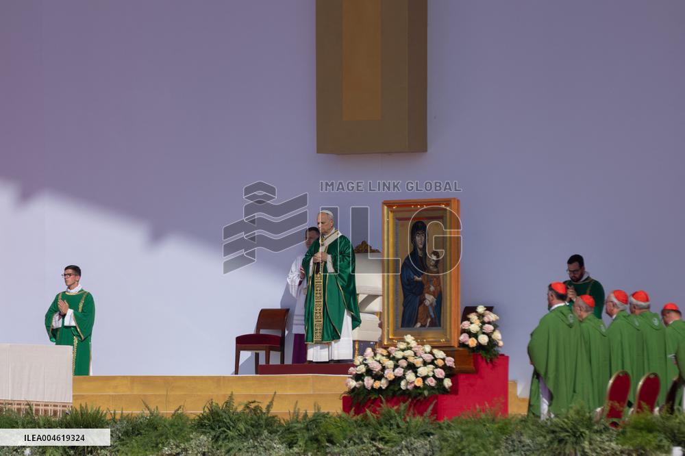 Pope Leo XIV Leads Mass For Youth Jubilee - Rome