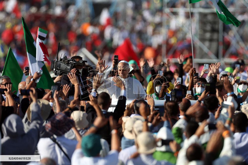 Pope Leo XIV Leads Mass For Youth Jubilee - Rome