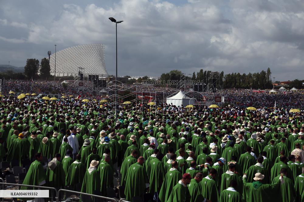 Pope Leo XIV Leads Mass For Youth Jubilee - Rome