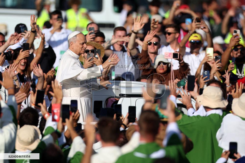 Pope Leo XIV Leads Mass For Youth Jubilee - Rome