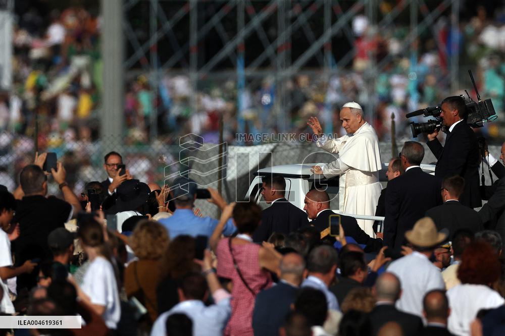 Pope Leo XIV Leads Mass For Youth Jubilee - Rome