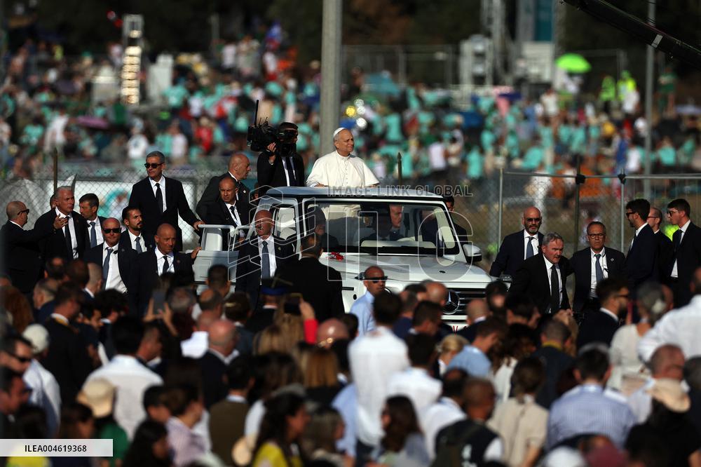 Pope Leo XIV Leads Mass For Youth Jubilee - Rome