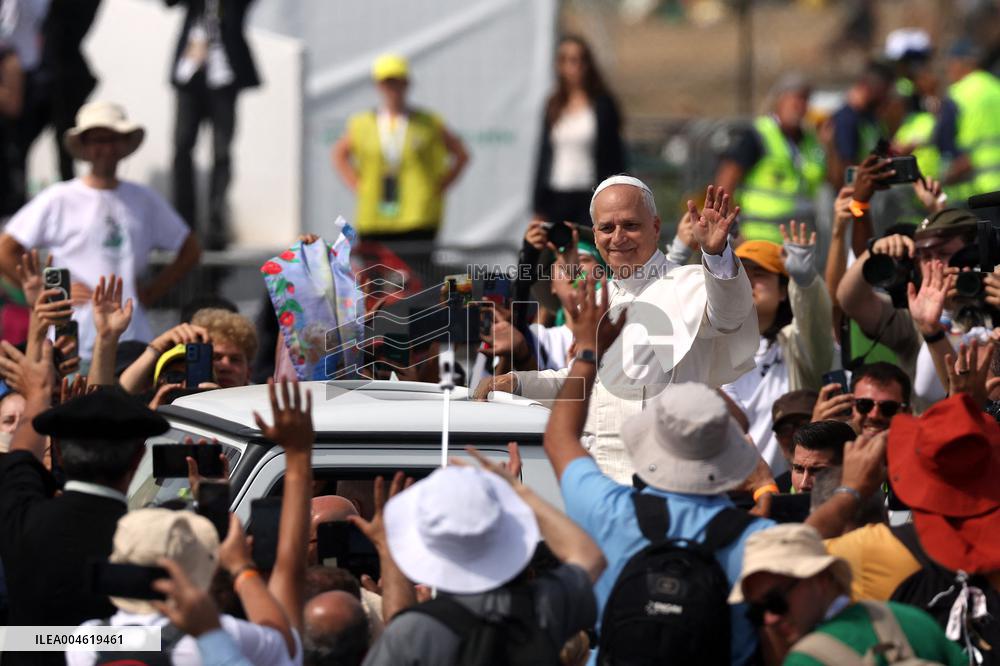 Pope Leo XIV Leads Mass For Youth Jubilee - Rome