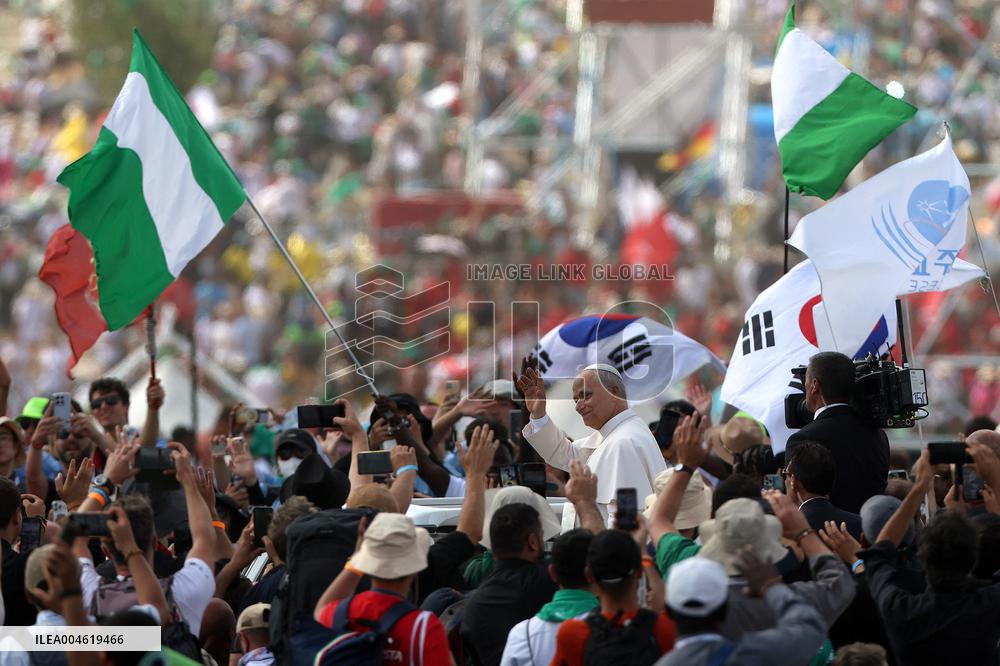 Pope Leo XIV Leads Mass For Youth Jubilee - Rome
