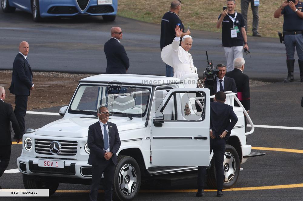 Pope Leo XIV Leads Mass For Youth Jubilee - Rome