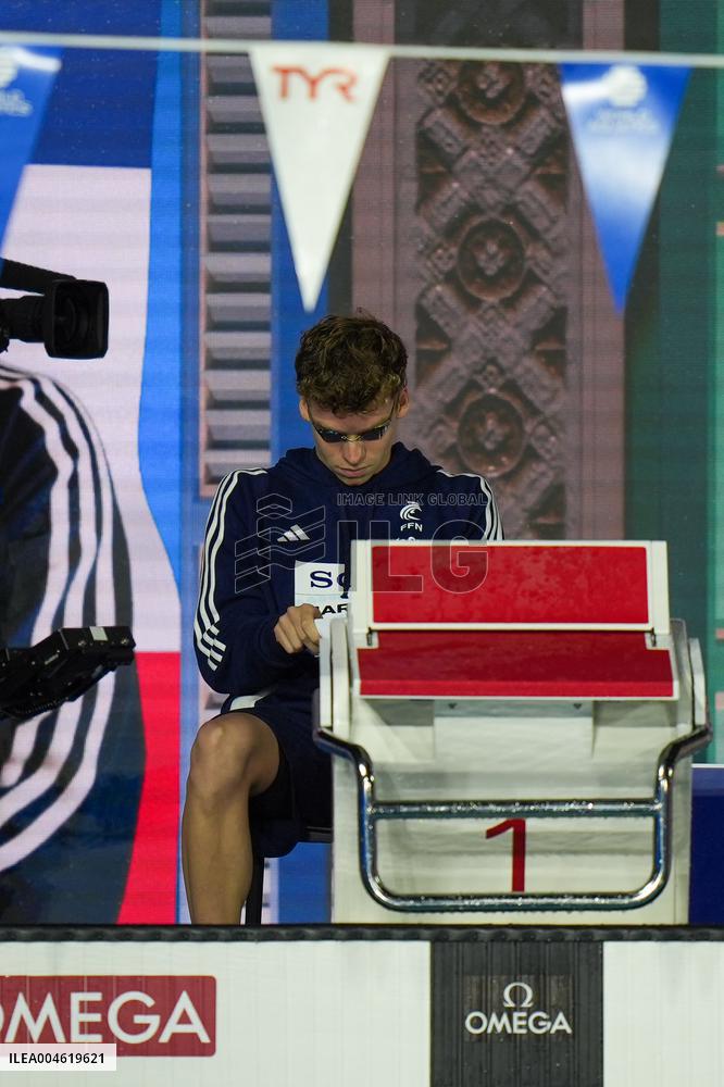 400m Individual Medley - Leon Marchand Claims Third World Title - Singapore