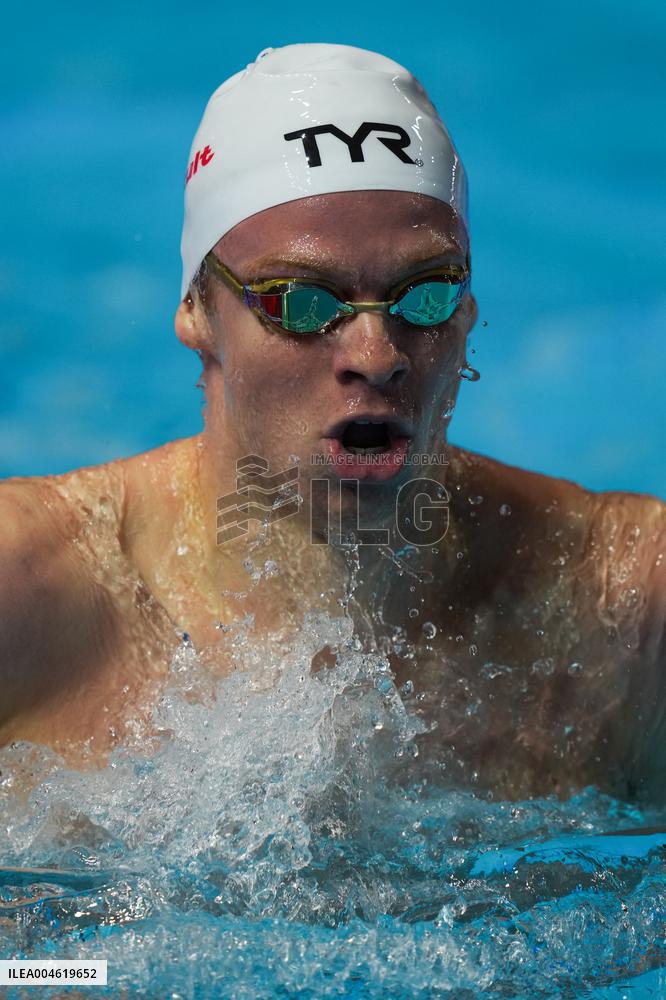 400m Individual Medley - Leon Marchand Claims Third World Title - Singapore