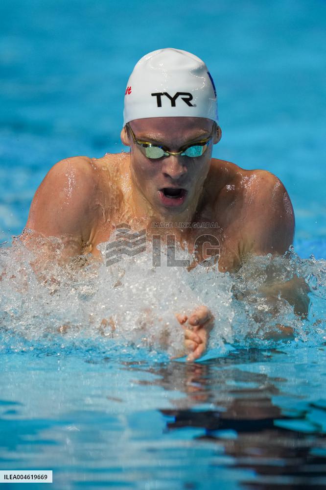 400m Individual Medley - Leon Marchand Claims Third World Title - Singapore