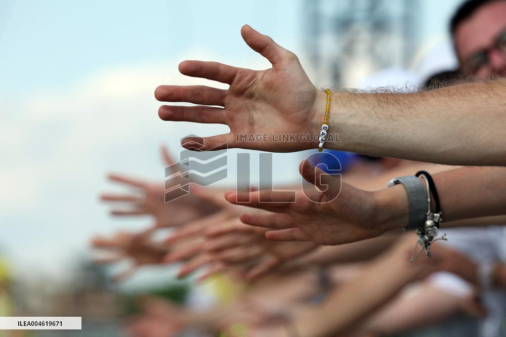 Atmosphere During Prayer Vigil For Youth Jubilee 2025 - Rome