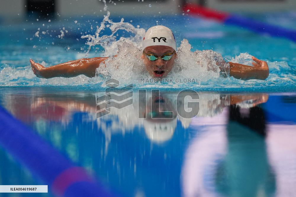 400m Individual Medley - Leon Marchand Claims Third World Title - Singapore