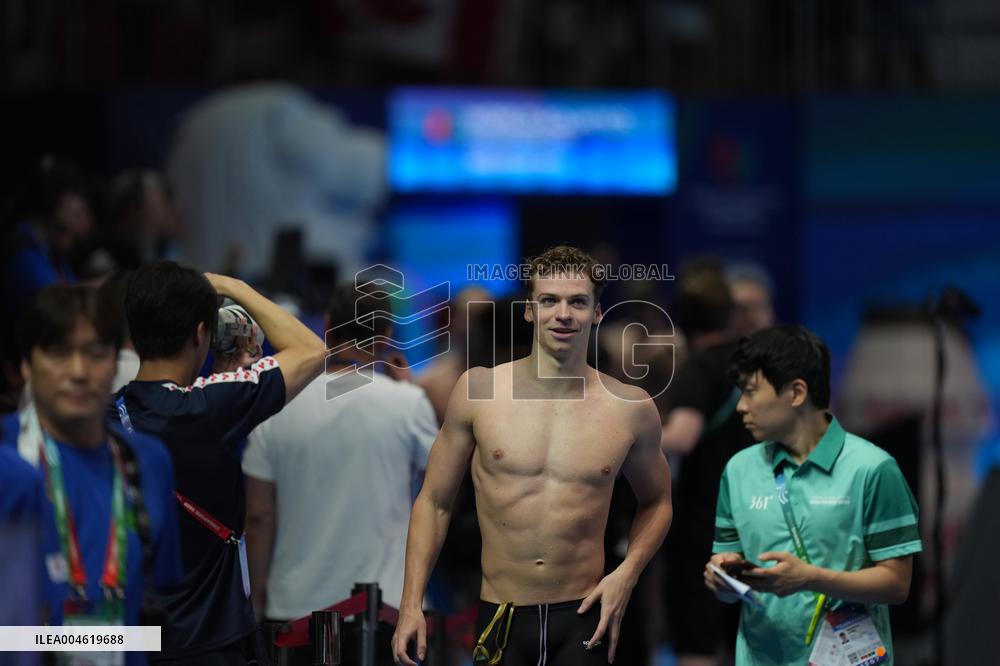 400m Individual Medley - Leon Marchand Claims Third World Title - Singapore