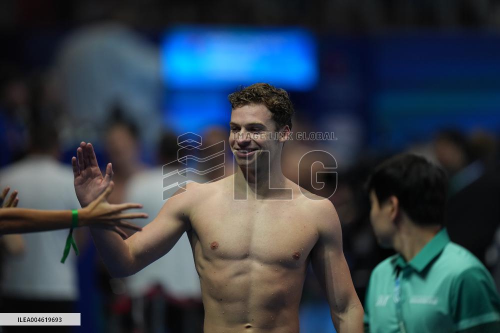 400m Individual Medley - Leon Marchand Claims Third World Title - Singapore