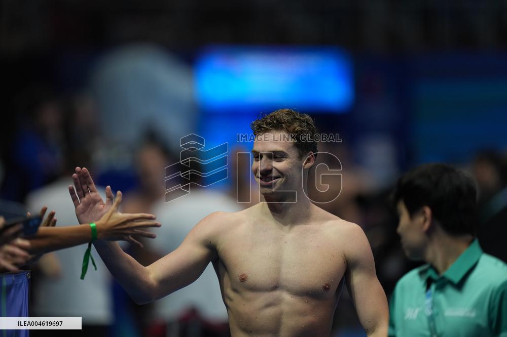 400m Individual Medley - Leon Marchand Claims Third World Title - Singapore