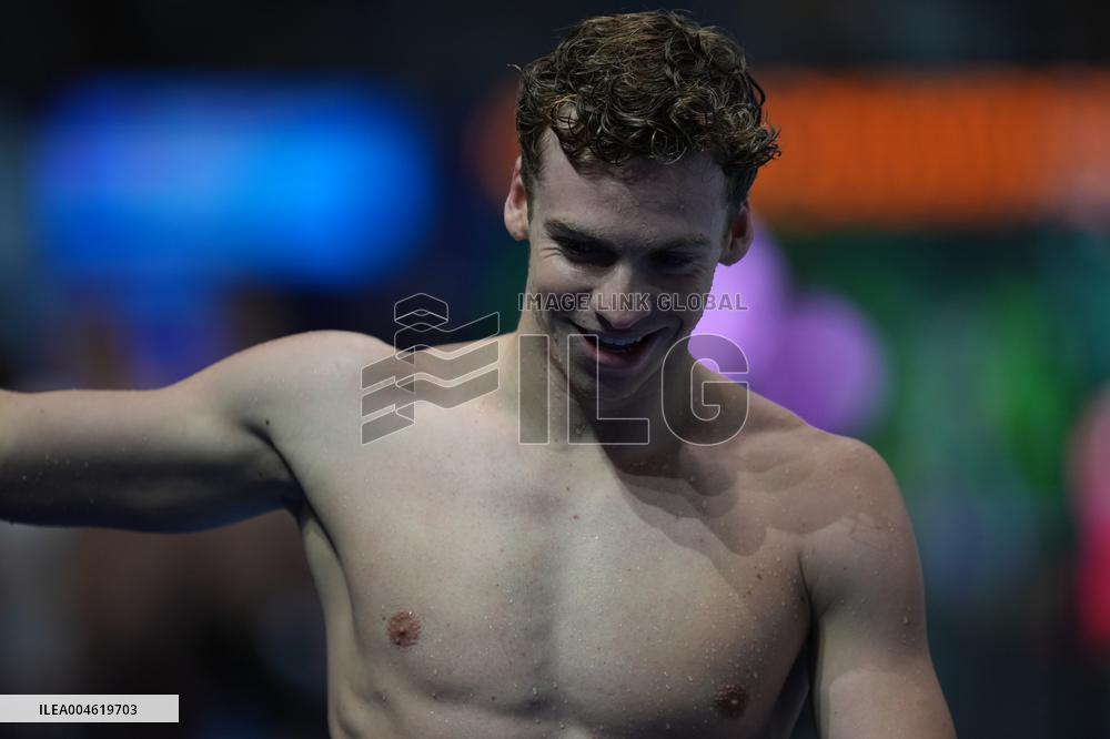 400m Individual Medley - Leon Marchand Claims Third World Title - Singapore