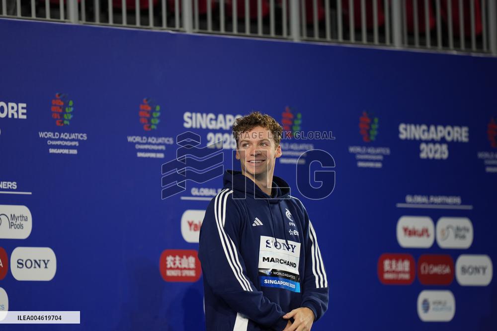 400m Individual Medley - Leon Marchand Claims Third World Title - Singapore