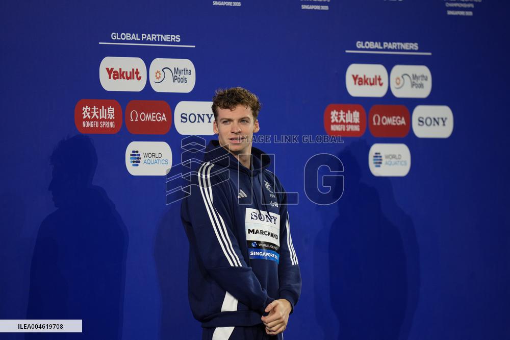 400m Individual Medley - Leon Marchand Claims Third World Title - Singapore
