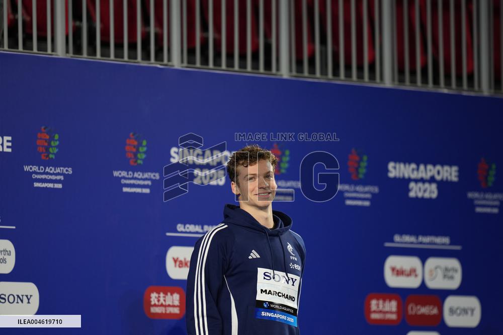 400m Individual Medley - Leon Marchand Claims Third World Title - Singapore