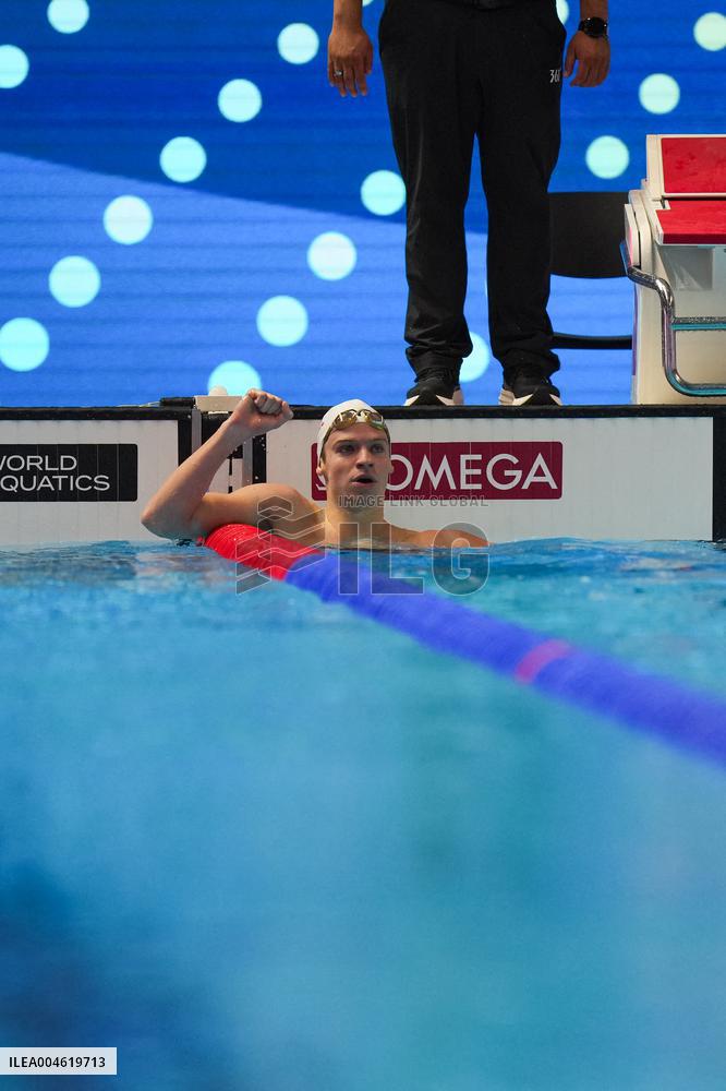 400m Individual Medley - Leon Marchand Claims Third World Title - Singapore