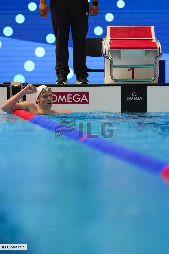 400m Individual Medley - Leon Marchand Claims Third World Title - Singapore