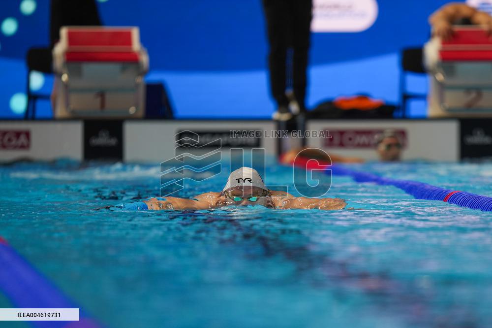 4x100m Medley Relay - Team France Wins Silver At 2025 World Aquatics Championships - Singapore
