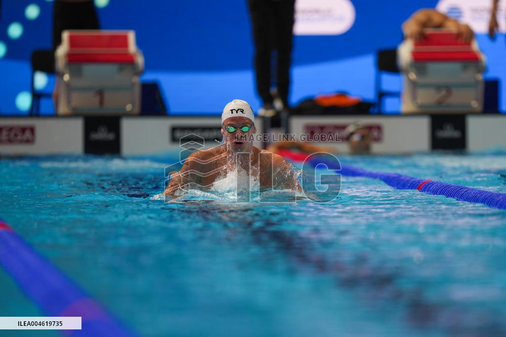 4x100m Medley Relay - Team France Wins Silver At 2025 World Aquatics Championships - Singapore