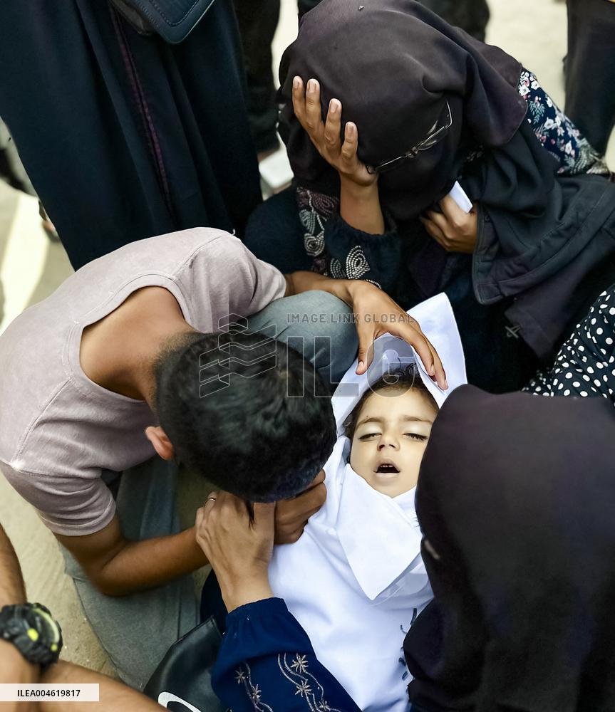 Mourners Grieve Gaza Aid and Shelter Victims - Rafah