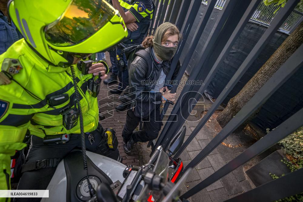 Amsterdam Protesters Rally for Gaza - Netherlands