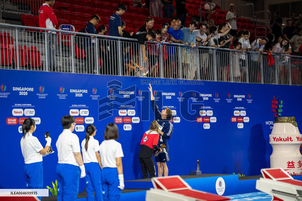 World Aquatics Championships 2025 - Day 24 - Singapore