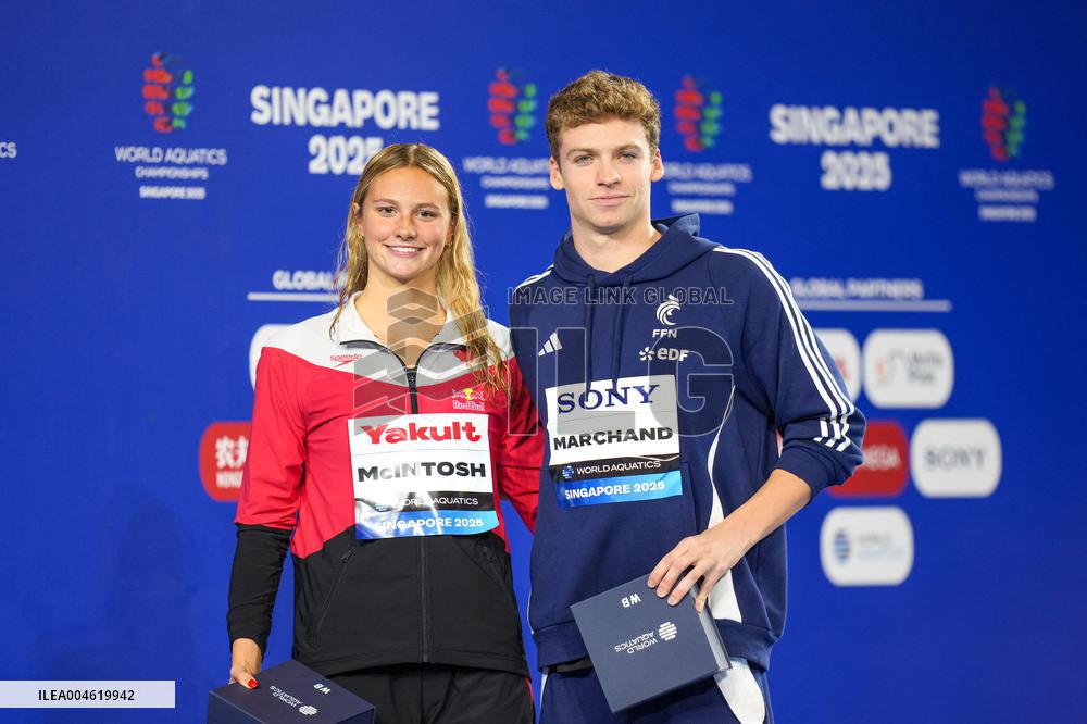 World Aquatics Championships 2025 - Day 24 - Singapore