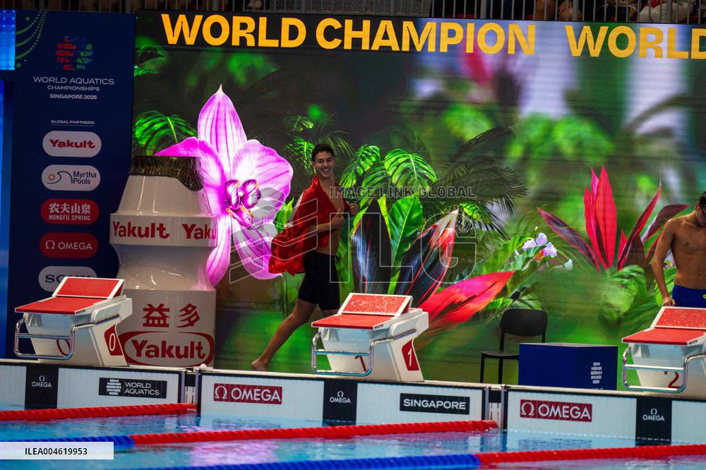World Aquatics Championships 2025 - Day 24 - Singapore