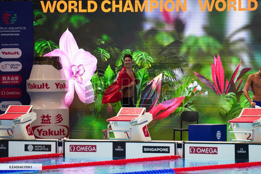 World Aquatics Championships 2025 - Day 24 - Singapore