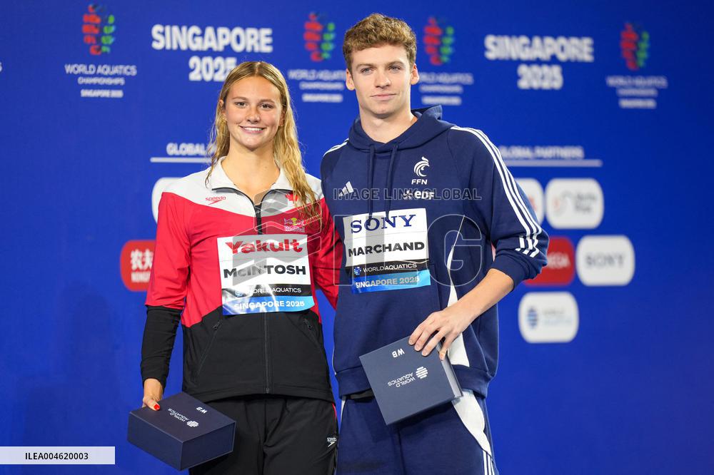 World Aquatics Championships 2025 - Day 24 - Singapore