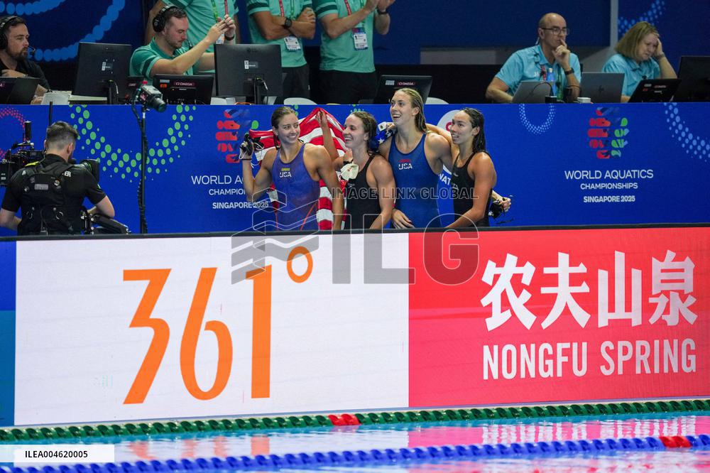 World Aquatics Championships 2025 - Day 24 - Singapore