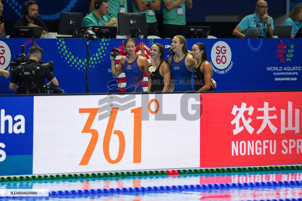 World Aquatics Championships 2025 - Day 24 - Singapore