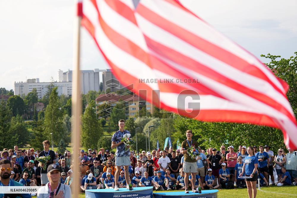 Frisbeegolf: MM-kilpailut (-3.8.)