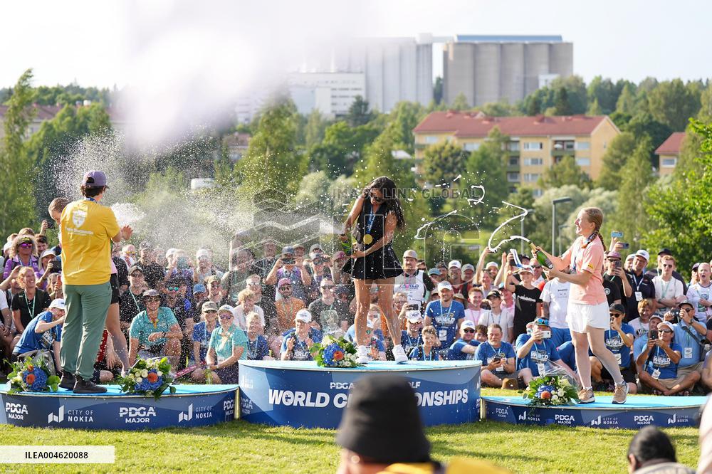 Frisbeegolf: MM-kilpailut (-3.8.)