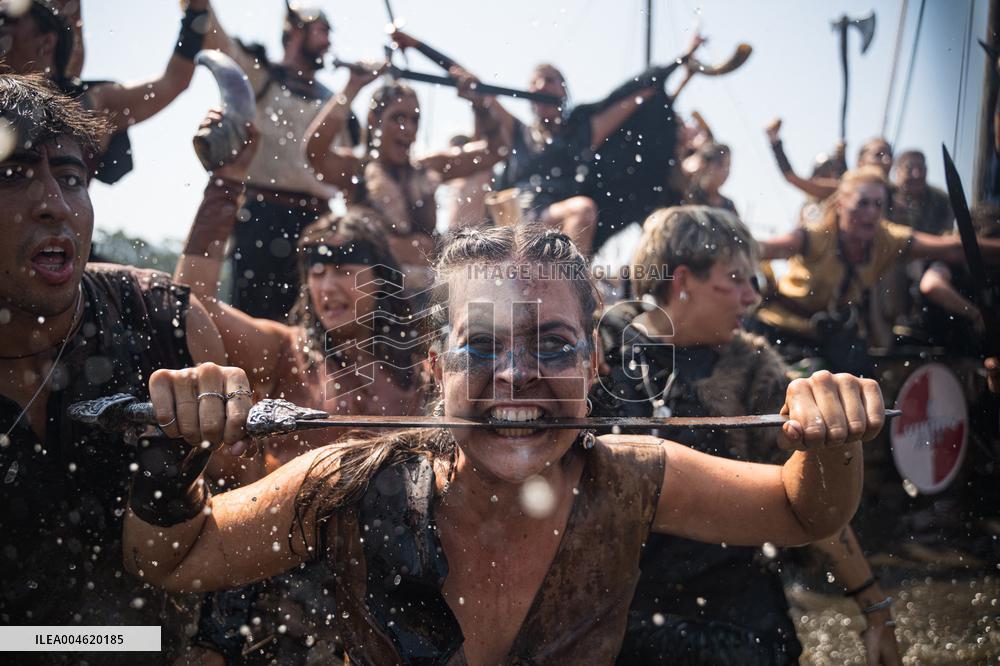 Viking Landing of the LXV Viking Romaria Vikinga - Spain