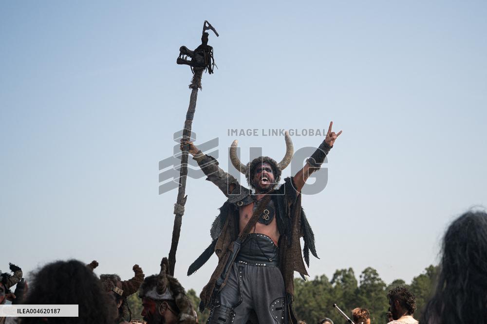 Viking Landing of the LXV Viking Romaria Vikinga - Spain