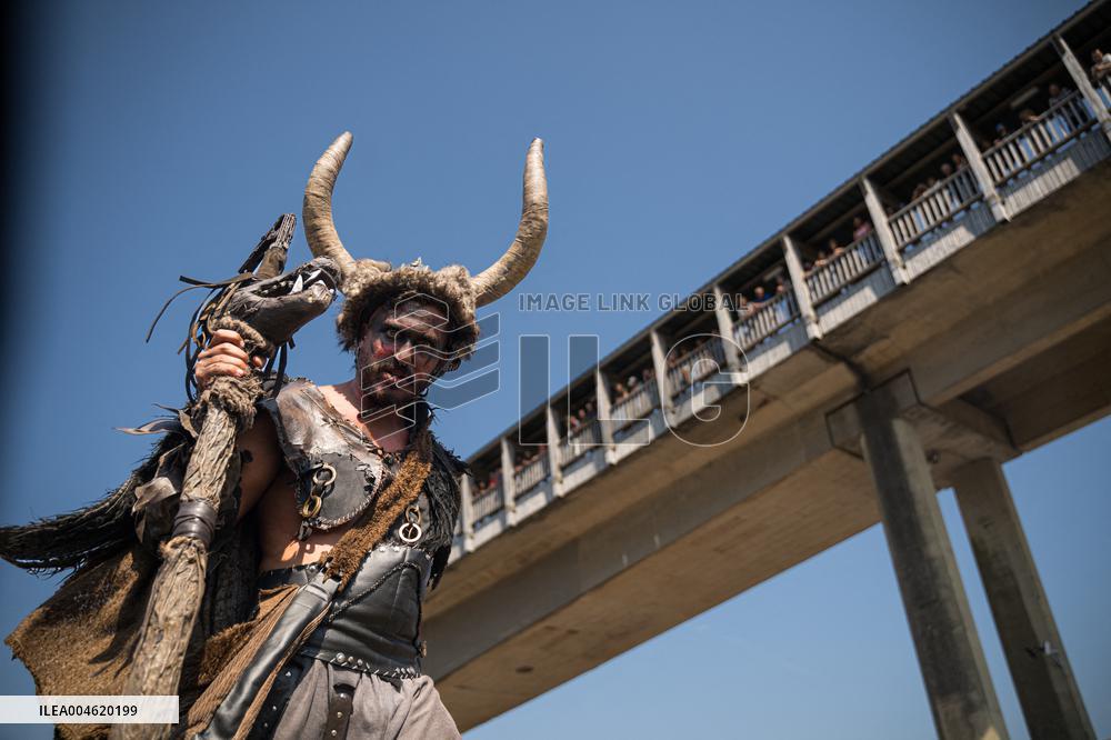 Viking Landing of the LXV Viking Romaria Vikinga - Spain