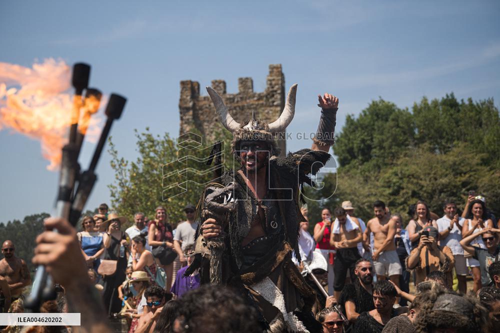 Viking Landing of the LXV Viking Romaria Vikinga - Spain