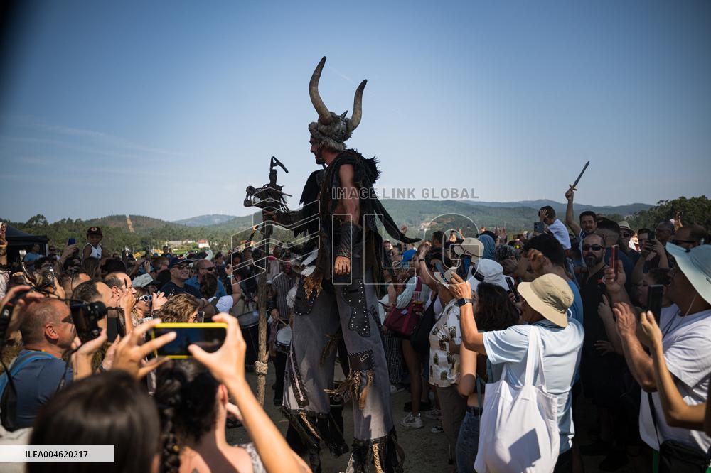 Viking Landing of the LXV Viking Romaria Vikinga - Spain