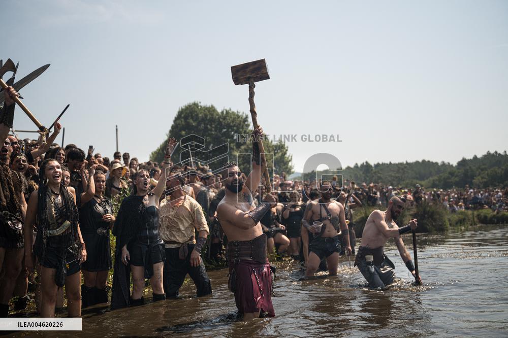 Viking Landing of the LXV Viking Romaria Vikinga - Spain