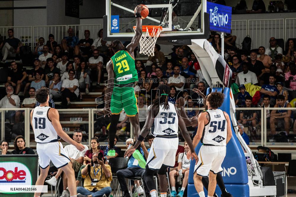 BASKET - Amichevole - Trentino Basket Cup - Italy vs Senegal