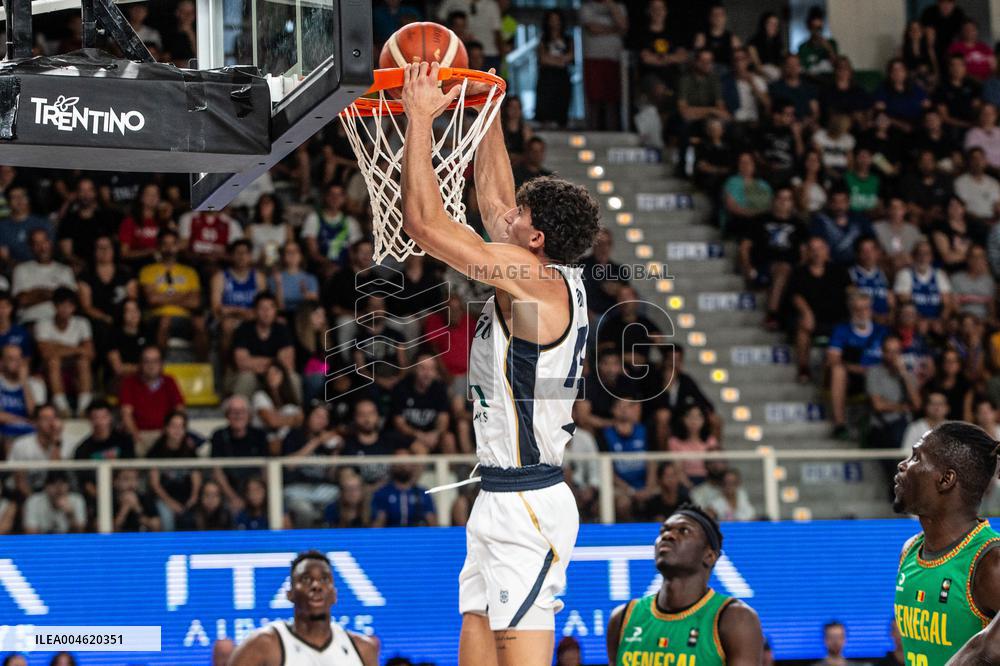 BASKET - Amichevole - Trentino Basket Cup - Italy vs Senegal