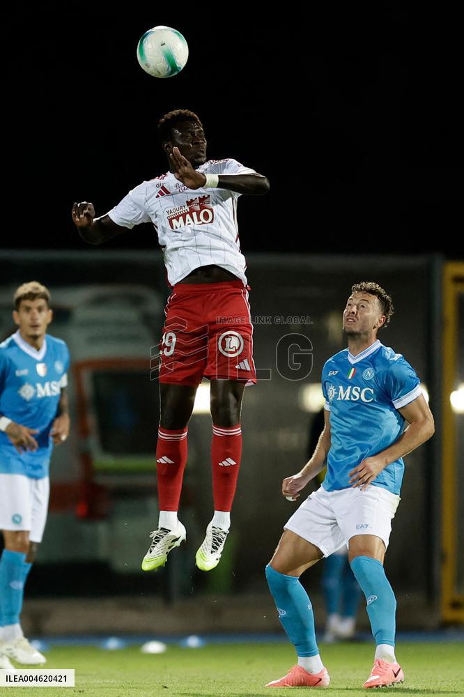 CALCIO - Amichevole - Napoli vs Stade Brestois 29