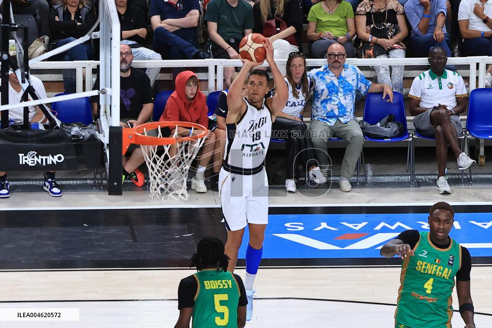 BASKET - Amichevole - Trentino Basket Cup - Italy vs Senegal
