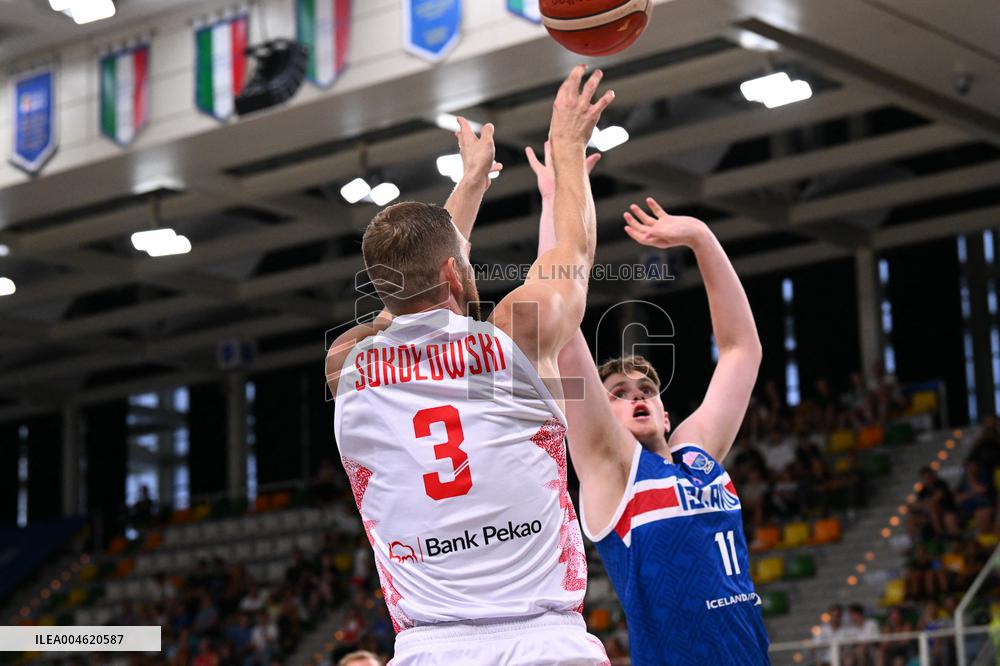 BASKET - Amichevole - Trentino Basket Cup - Iceland vs Poland