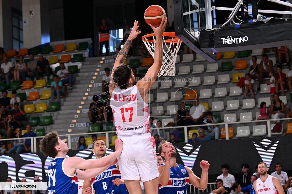 BASKET - Amichevole - Trentino Basket Cup - Iceland vs Poland