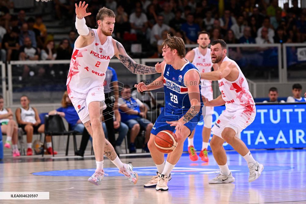 BASKET - Amichevole - Trentino Basket Cup - Iceland vs Poland